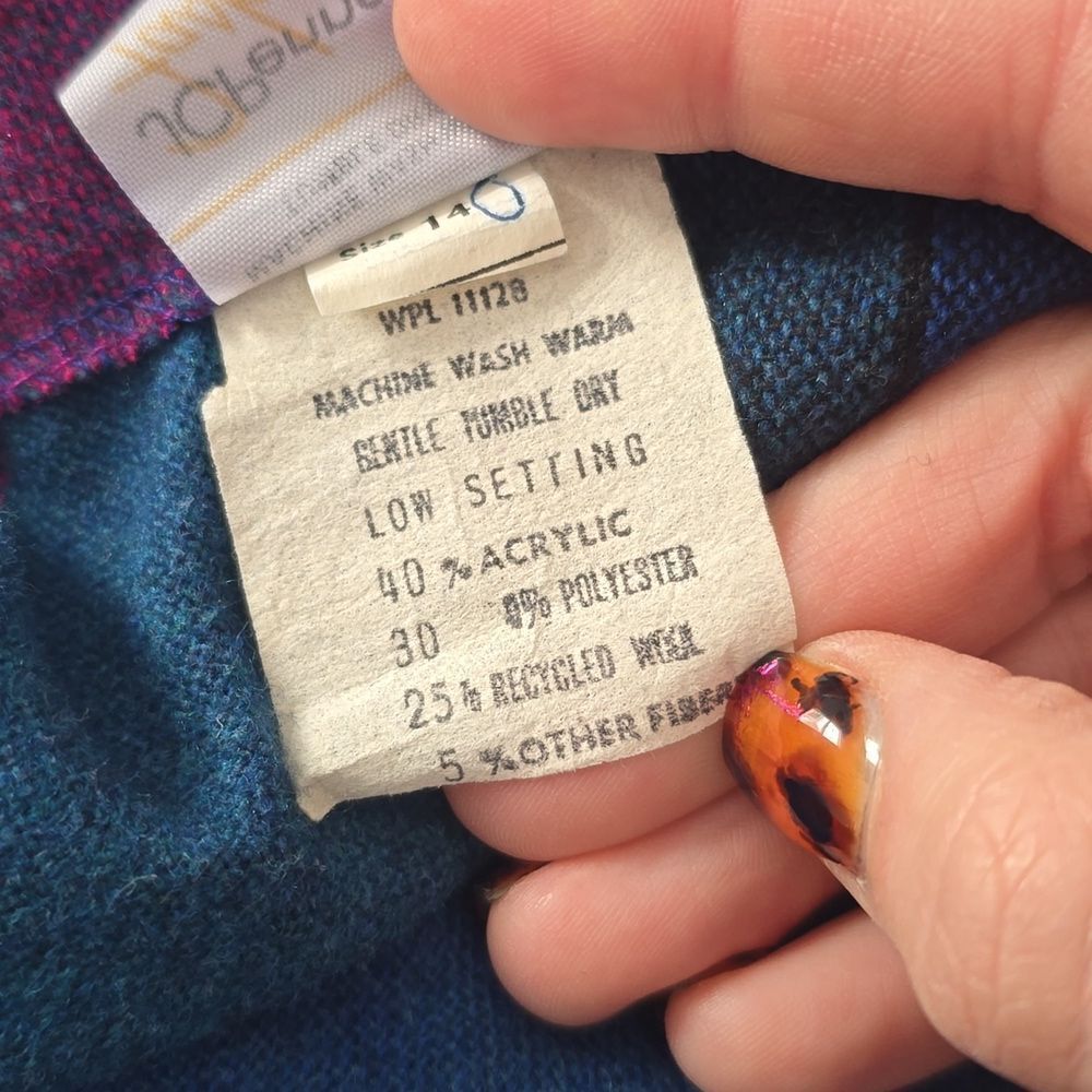 JC Penny | Plaid A-Line Skirt - Multicolor - Picture 11 of 11